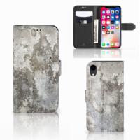 Apple iPhone Xr | Bookcase | Beton Print