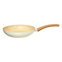 Koekenpan Harmony - Alle warmtebronnen - Beige - Dia 24 cm - handvat bakeliet - aluminium