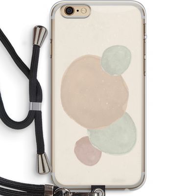 Geo #9: iPhone 6 PLUS / 6S PLUS Transparant Hoesje met koord