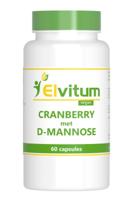 Elvitum Cranberry & D-Mannose 60 Vegetarische capsules