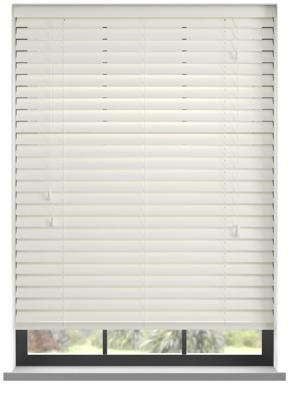 PVC jaloezie met koord - Parelwit Glad