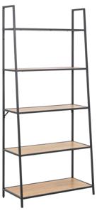 Boekenkast Bronx MDF Naturel 77x175cm- Giga Living