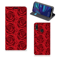 Huawei Y7 hoesje Y7 Pro (2019) Smart Cover Red Roses - thumbnail