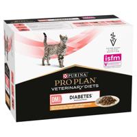 PURINA Pro Plan Veterinary Diets DM St/Ox Diabetes Management - nat kattenvoer - 10 x 85g