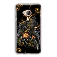 Huilende Wolf: HTC U Play Transparant Hoesje