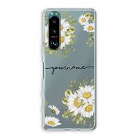Daisies: Sony Xperia 5 III Transparant Hoesje