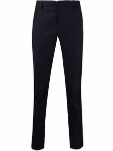 DONDUP pantalon droit en laine vierge - Bleu