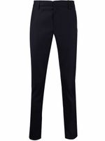 DONDUP pantalon droit en laine vierge - Bleu - thumbnail