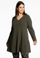Yoek Tuniek wide bottom | Groen | Maat 46/48