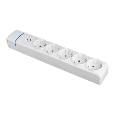 Stopcontactenstrip 5 Tomas met Interruptor Solera 8005pil 250 V 16 A