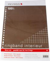 Ringbandnterieur A4 23R geruit 10mm 100
