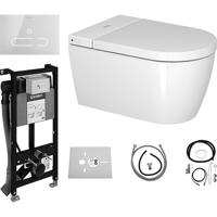 Duravit Sensowash pack douche wc m/inbouwres/bedieningsplaat wit wd7014001000