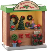 Lemax the christmas garden verlicht kerstdorp tafereel Caddington Village 2022