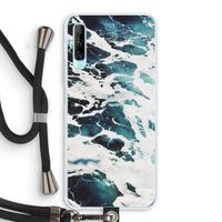Golven: Huawei P Smart Pro Transparant Hoesje met koord