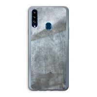 Grey Stone: Samsung Galaxy A20s Transparant Hoesje