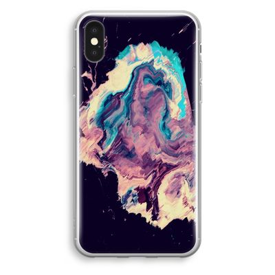 Cosmic Silence: iPhone X Transparant Hoesje