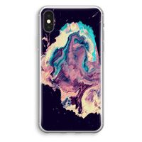 Cosmic Silence: iPhone X Transparant Hoesje