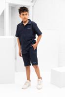 Ballin Amsterdam Zomerset Kids Donkerblauw - Maat 164 - Kleur: Donkerblauw | Soccerfanshop