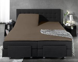 Dreamhouse Jersey Splittopper Hoeslaken Taupe