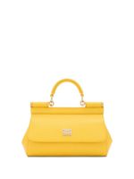 Dolce & Gabbana small Sicily leather bag - Jaune