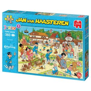 Jan van Haasteren Junior 9: Max & Moritz - 360 stukjes - Kinderpuzzel - voor kinderen vanaf 7 jaar