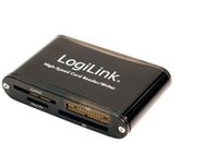 LogiLink Cardreader USB 2.0 geheugenkaartlezer Zwart - thumbnail
