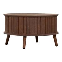 by fonQ Breno Salontafel Ø 65 cm - Tabacco