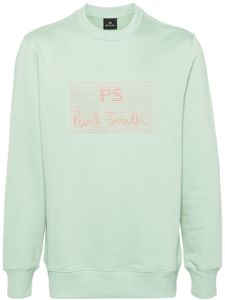 PS Paul Smith sweat en coton à logo brodé - Vert