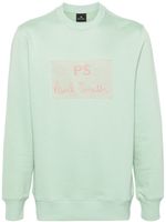 PS Paul Smith sweat en coton à logo brodé - Vert