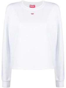 Diesel sweat à logo brodé - Blanc