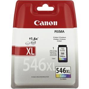 Canon Inktcartridge CL-546XL Origineel Cyaan, Magenta, Geel 8288B001