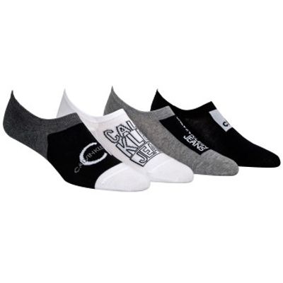 Calvin Klein 4 stuks Sneaker Liner Socks Gift Box * Actie *