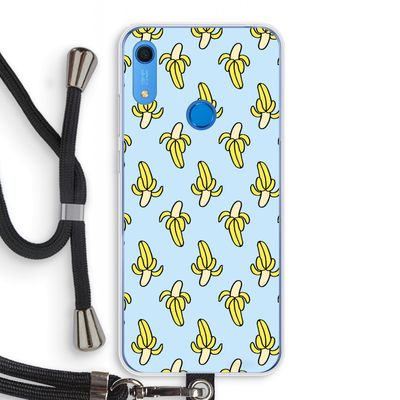 Bananas: Huawei Y6s Transparant Hoesje met koord