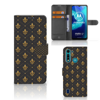 Motorola G8 Power Lite Telefoon Hoesje Franse Lelie