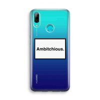 Ambitchious: Huawei P Smart (2019) Transparant Hoesje