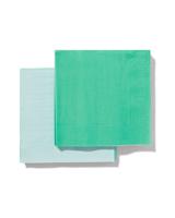 HEMA Servetten 24x24 Blauw - 20 Stuks