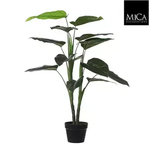 Kunstplant Philodendron in pot d70h100cm groen