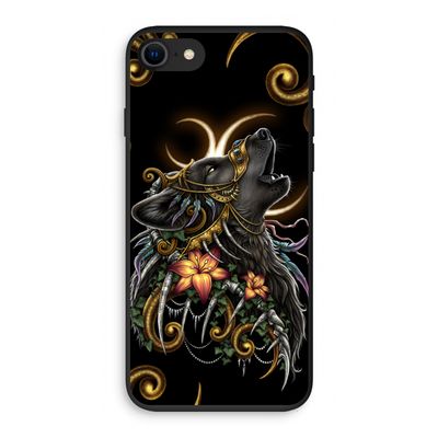 Huilende Wolf: iPhone SE 2020 Biologisch afbreekbaar hoesje