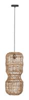 MUST Living Hanglamp Blanes Bananenblad - Bruin