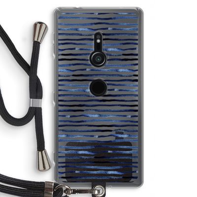 Verrassende lijnen: Sony Xperia XZ2 Transparant Hoesje met koord