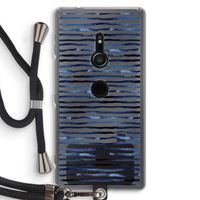 Verrassende lijnen: Sony Xperia XZ2 Transparant Hoesje met koord