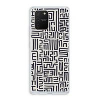 Moroccan Print: Samsung Galaxy S10 Lite Transparant Hoesje