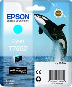 Epson T7602 cyaan