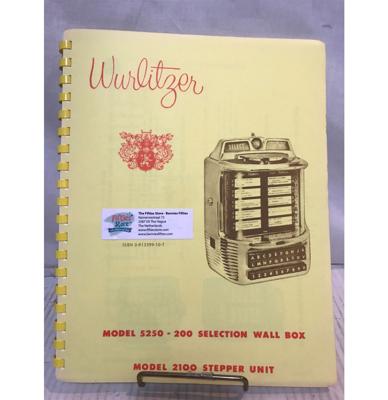 Wurlitzer 5250 Wallbox And 2100 Stepper Service Manual