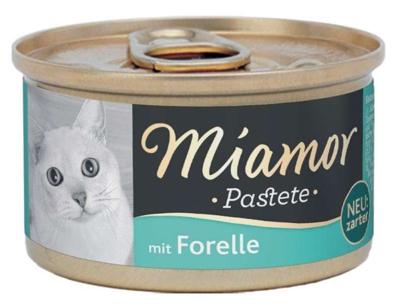 MIAMOR Pastete Trout - nat kattenvoer - 85g