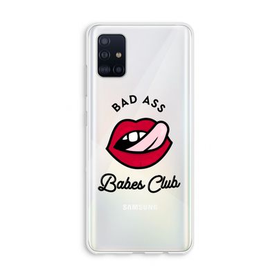 Badass Babes Club: Galaxy A51 4G Transparant Hoesje