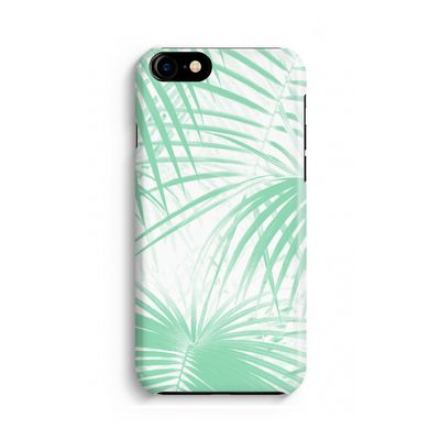 Palmbladeren: Volledig geprint iPhone SE 2020 Hoesje