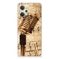 OnePlus Nord CE 2 Lite | Siliconen hoesje | met foto Bladmuziek