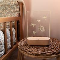 Lamp met naam - Rechthoek