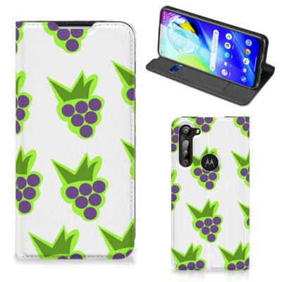 Motorola Moto G8 Power | Flip Style Cover | Druiven